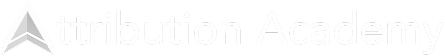 Attribution Academy - White Logo